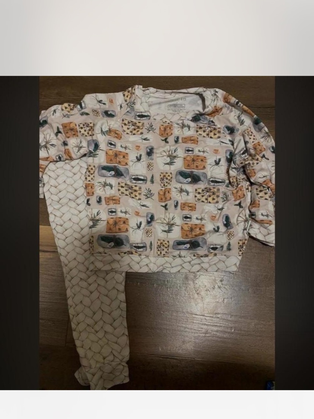 Bamboo French terry jogger set 4t EUC